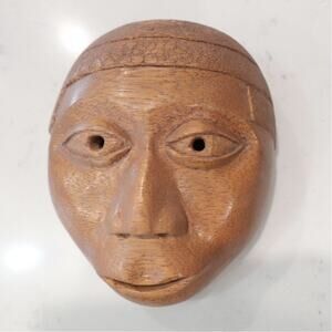 Carved mask in new condition - unknown origins